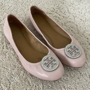 Pink Tory Burch Flats